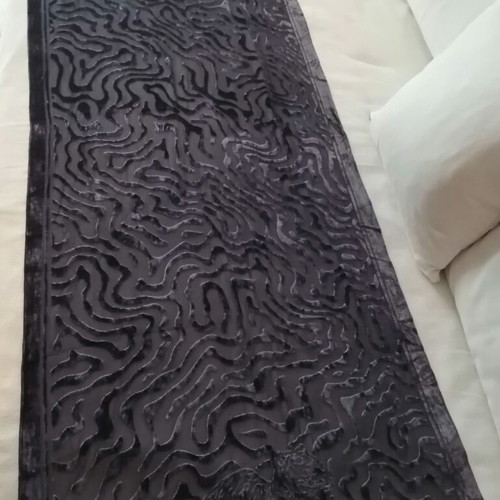Silk scarf Krizia authentic like new dark blue