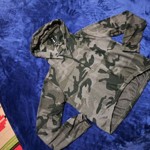 Urban Classics hoodie new army print with hood