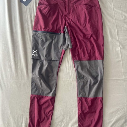 Haglöfs Lite Slim Pant Women, aubergine and magnetite