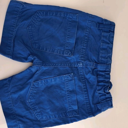 Σετ United Colors of Benetton βαμβακερό t-shirt και σορτς σαν καινούργιο, μπλε και τιρκουάζ