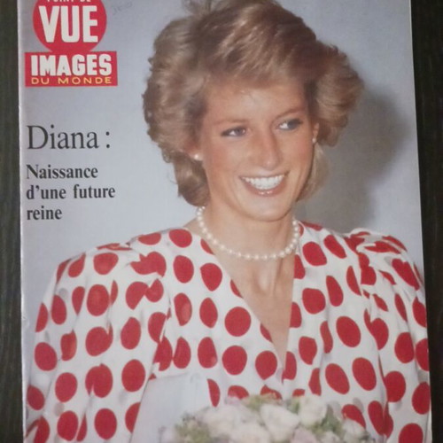 Point de Vue magazine Princess Diana July 1990