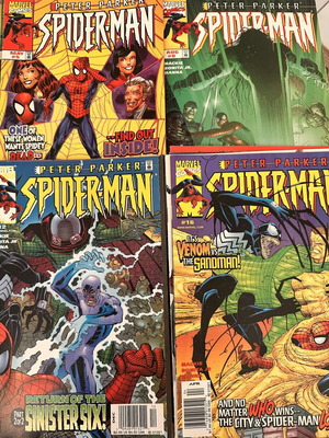 Spiderman USA comic pack 13 issues used, English
