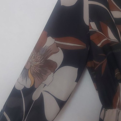Attrattivo dress in earthy tones, long with short lining, like new