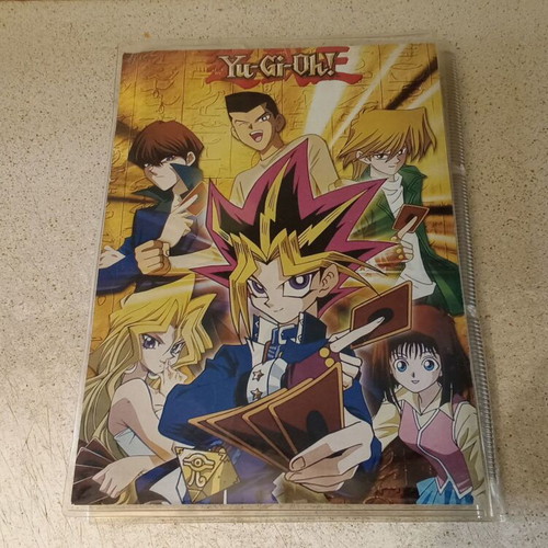Yu-Gi-Oh! cards set in album used