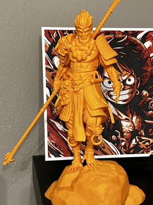Black Myth: Wukong 3d model unpainted 27cm new