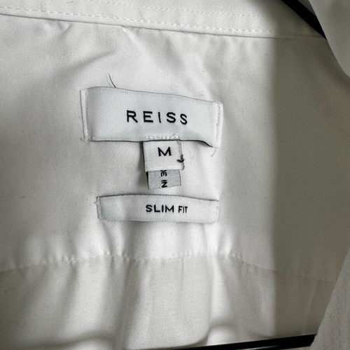 Reiss White Marcel men's shirt M like new, 100% cotton
