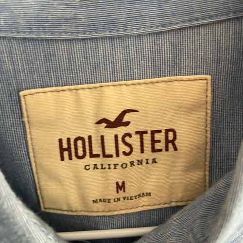 Hollister shirt blue size M like new