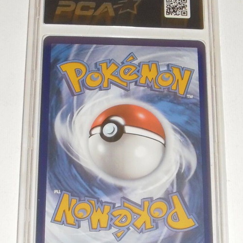 Pokemon graded holo card in mint condition like new