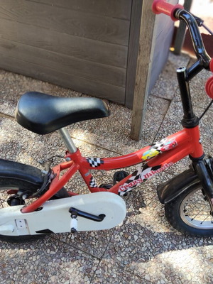 Μικρό παιδικό ποδήλατο BMX, κόκκινο