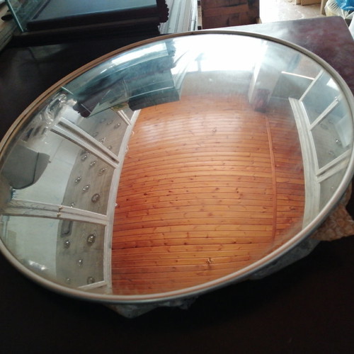 Monitoring mirror used, large round 60 cm