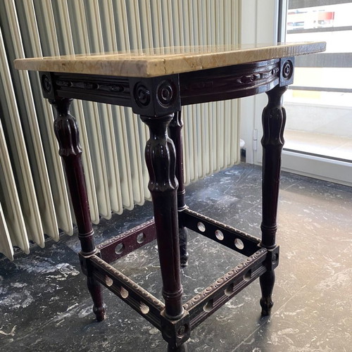 Marble side tables set used