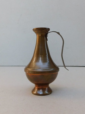 Small copper vintage pitcher