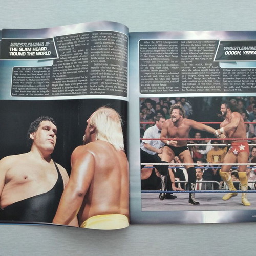 WWE Magazine Big Time Wrestlemania 22 Retro used