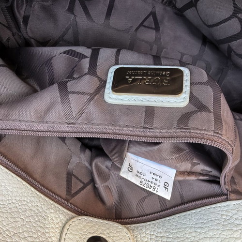 Furla vintage handbag with python effect