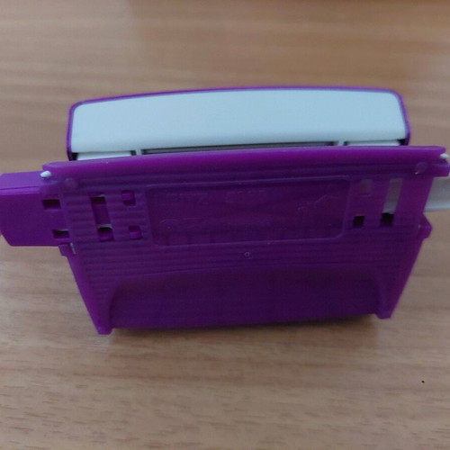 Leitz Mini perforator 10 sheets purple like new