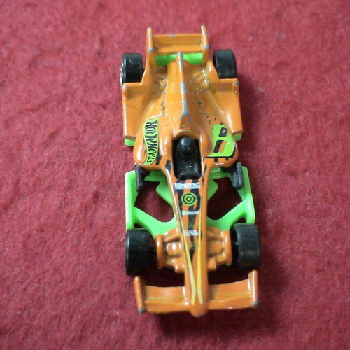 Hot Wheels Super Rigs Big Rig Heat used orange