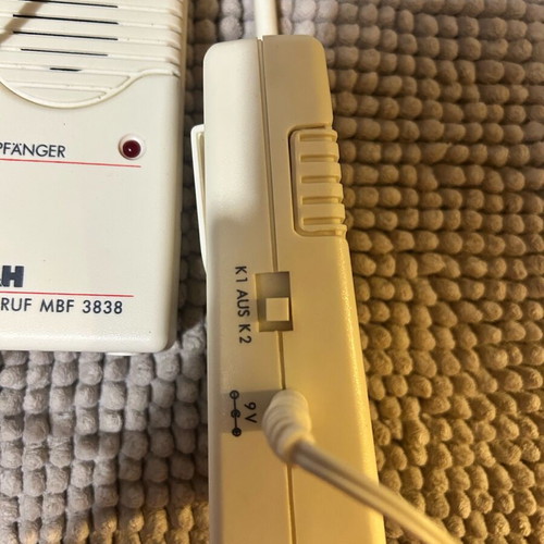 H&H Hartig & Helling 2-Channel Wireless Baby Monitor Like New