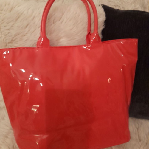 Twinset shoulder bag like new, red and pink