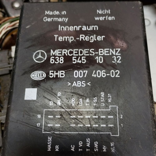 Mercedes-Benz Vito Viano W638 air conditioning heating module used