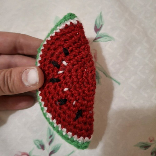Handmade knitted fruits like new, set of 10 pieces