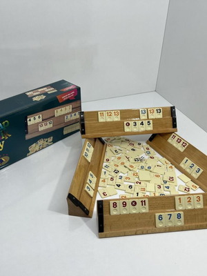 Wooden Rummy set new