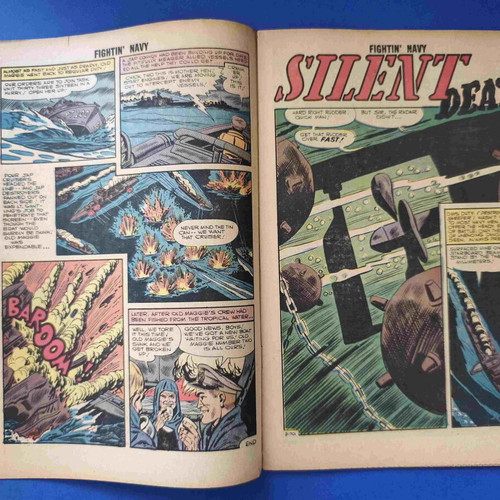 Fightin' Navy 79 comic book used, English