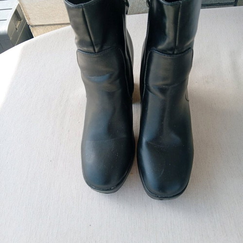 About you ankle boots like new, black, size 37