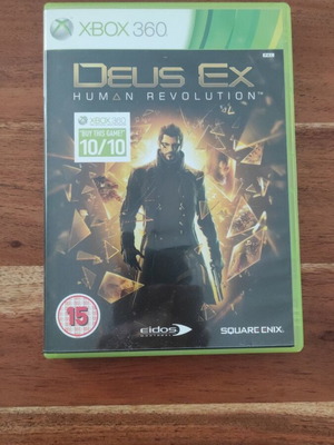 Deus Ex Human Revolution Xbox 360 παιχνίδι σαν καινούργιο, αγγλική έκδοση