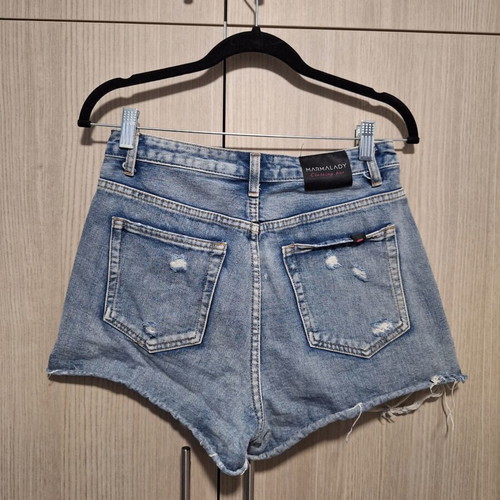Marmalady high-waisted distressed denim shorts size S like new