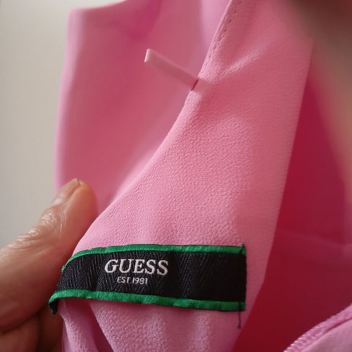 Guess summer dress size M new, pink with lining and zipper