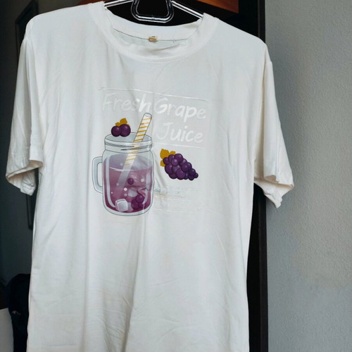 Unisex T-shirt white size M like new Top Ten