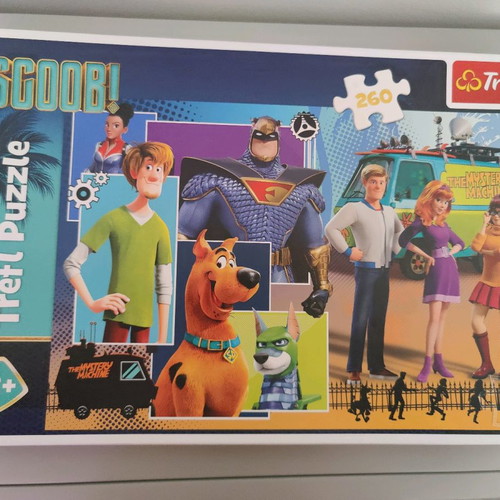 Trefl puzzle Scoob! 260 pieces like new