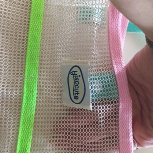Children's beach bag perforated small like new