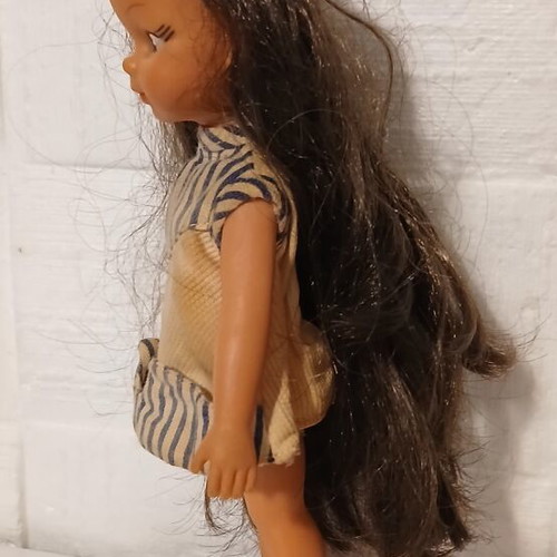 Koukla 20cm Korasidis doll used from 60s-70s