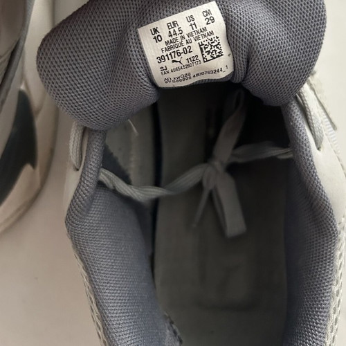 Puma RS-X Suede men's sneakers, grey, size 44.5