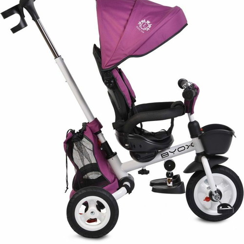 Byox Flexy Lux folding tricycle like new, purple, for 18 months