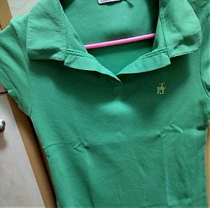 Κοντομάνικη πράσινη μπλούζα ΖΑRA