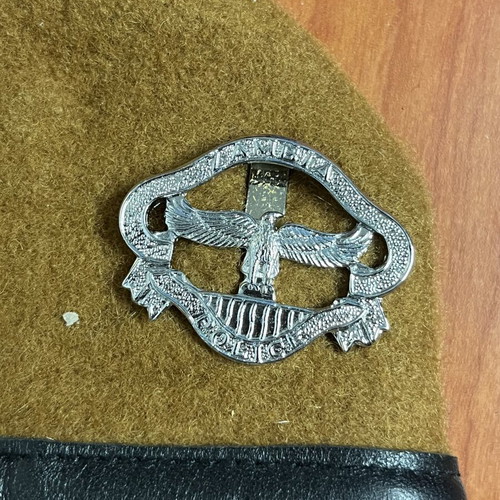 Zambias beret used military collectible
