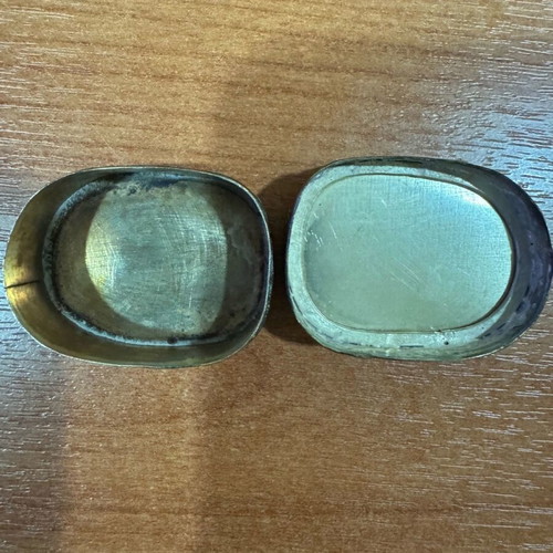 Decorative metal box like new, small