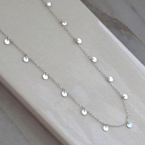 Minimalist Stainless Steel Necklace with Charms new