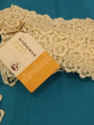 Dralon lace trims 10 meters new