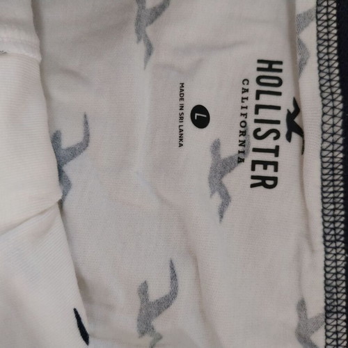 Hollister men's boxer new, white, size L