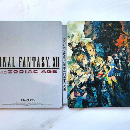 Final Fantasy XII The Zodiac Age Steelbook like new