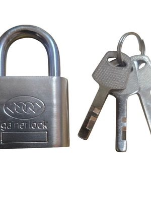 Gainerlock 40 mm security padlock new with 3 keys