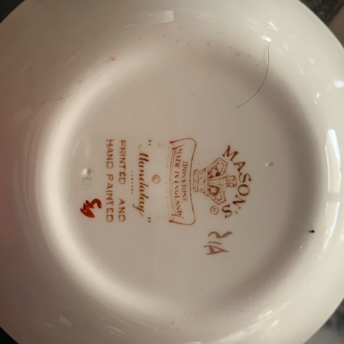Mason's Ironstone Blue Mandalay plate like new