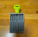 Sculpey stamp roller like new with letters