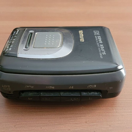 Aiwa TA153 Super Bass Walkman used for repair or parts