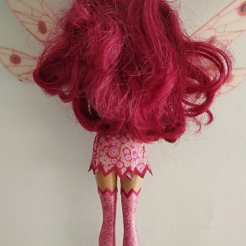 Mia and Me Yuko Fairy Dress doll used