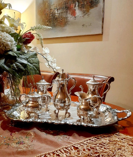 σερβίτσιο πολυτελείας * silver plated