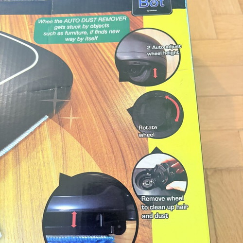 Floor Dusting Robot new with microfiber cloth and 20 fabric pads